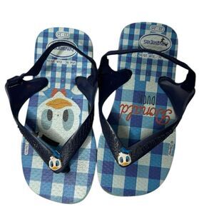 Havaianas Disney’s Donald Duck Flip Flops. child size 9C.